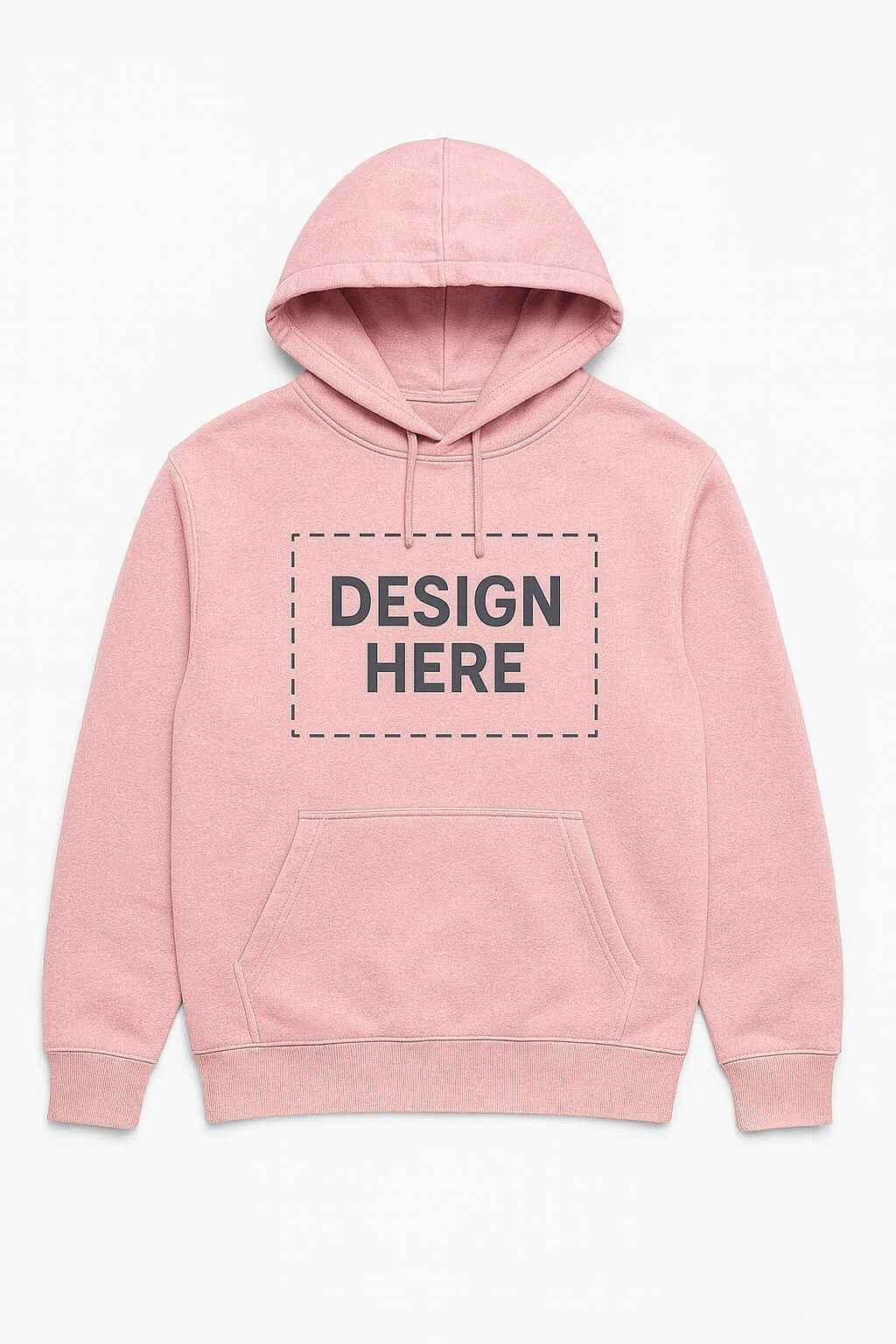 Pink Pullover Hoodie